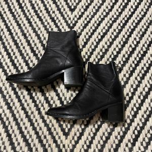 Nordstrom Treasure & Bond black studded bootie